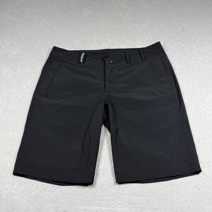 Chervo Sports Golf Performance Garing Shorts Black UV Protection Men’s 32 Medium